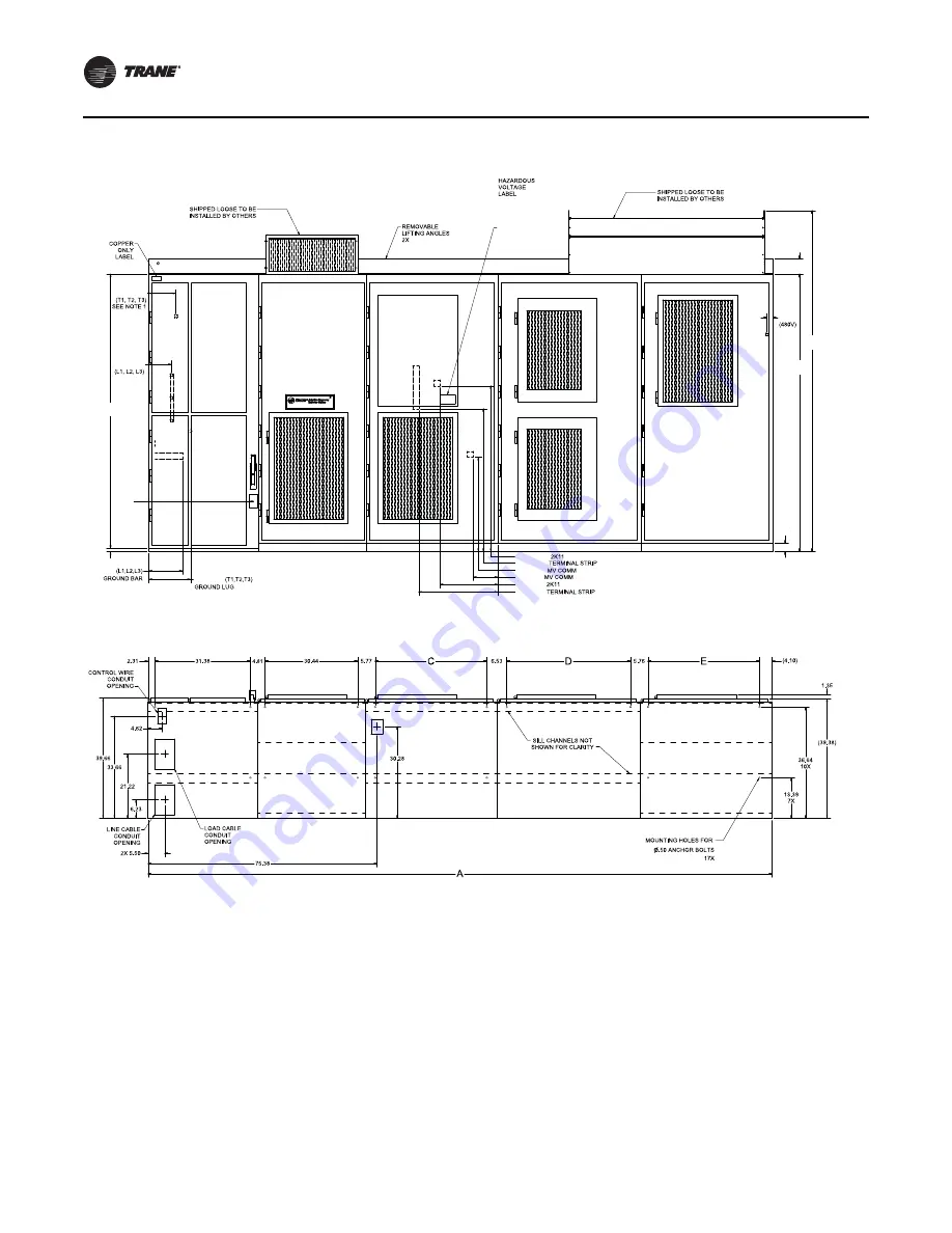 Ingersoll-Rand TRANE AFDJ Installation, Operation And Maintenance Manual Download Page 24