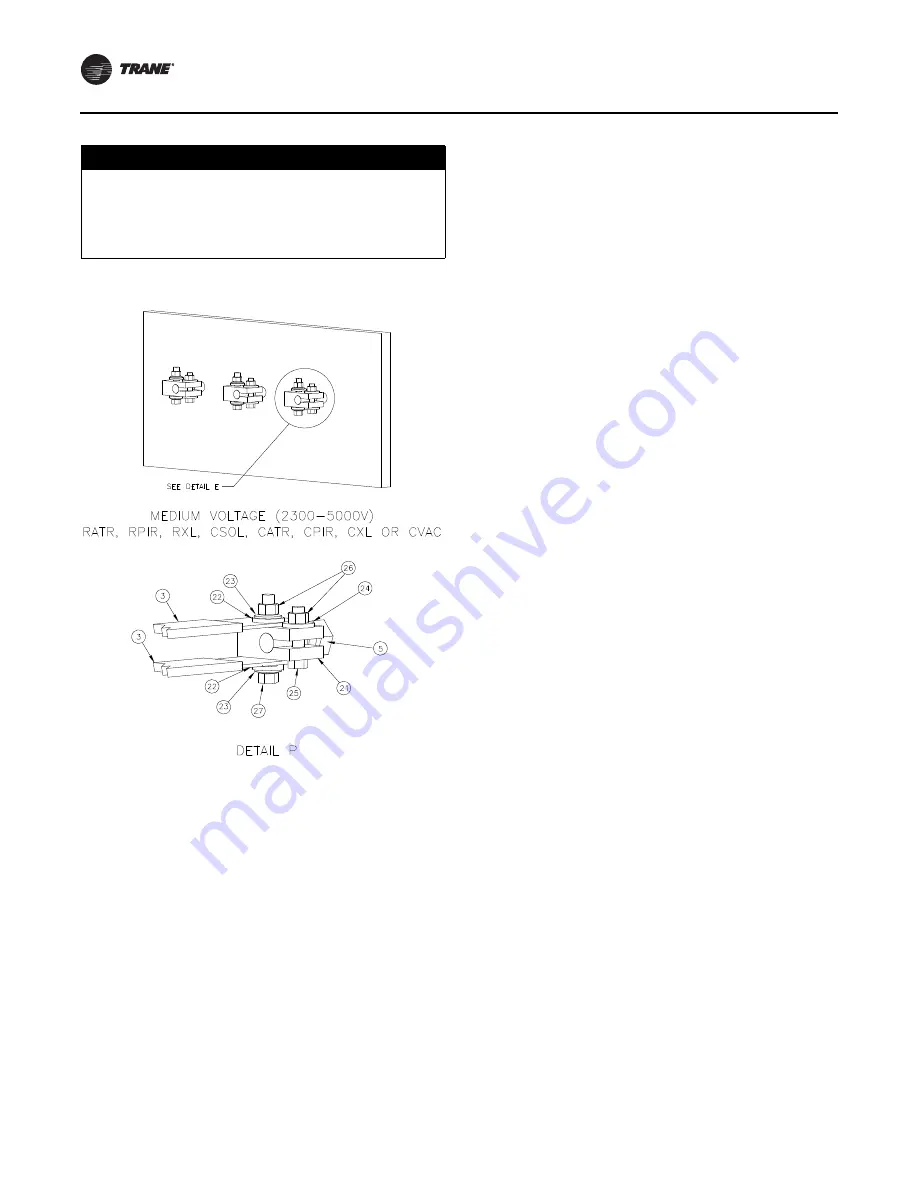 Ingersoll-Rand TRANE AFDJ Installation, Operation And Maintenance Manual Download Page 40