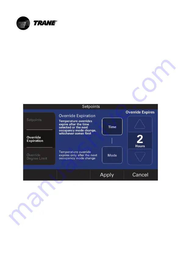 Ingersoll-Rand Trane Pivot User Manual Download Page 18