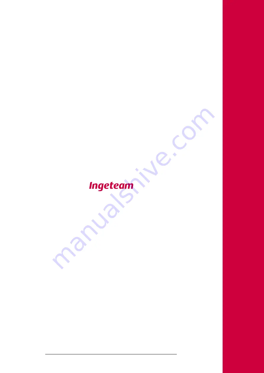 Ingeteam GB132-C1 Installation And Usage Manual Download Page 72