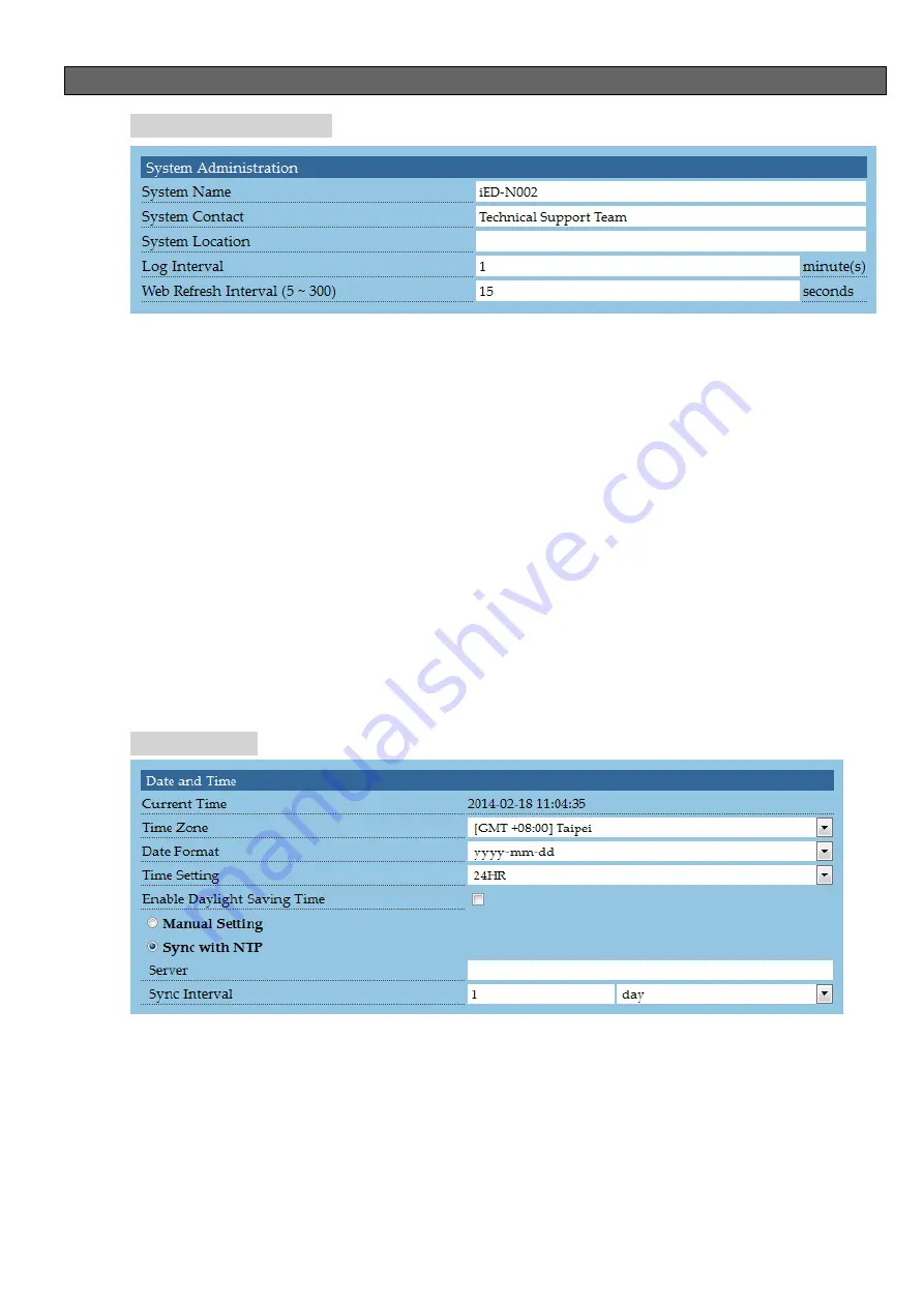 Ingrasys iED N Series User Manual Download Page 24