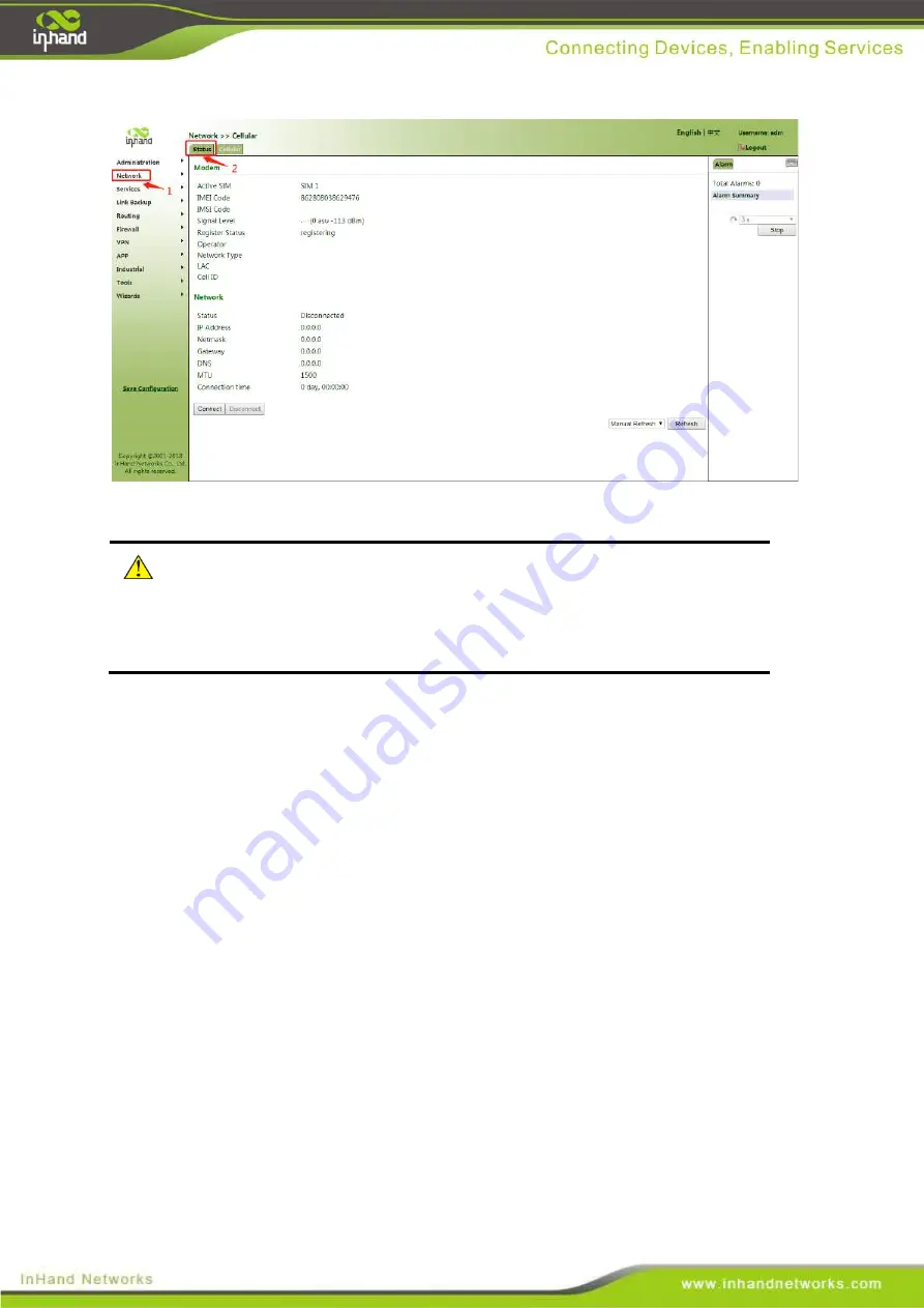 InHand IG902 Series Quick Installation Manual Download Page 14