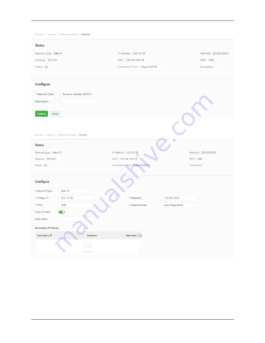 InHand InGateway501 User Manual Download Page 166