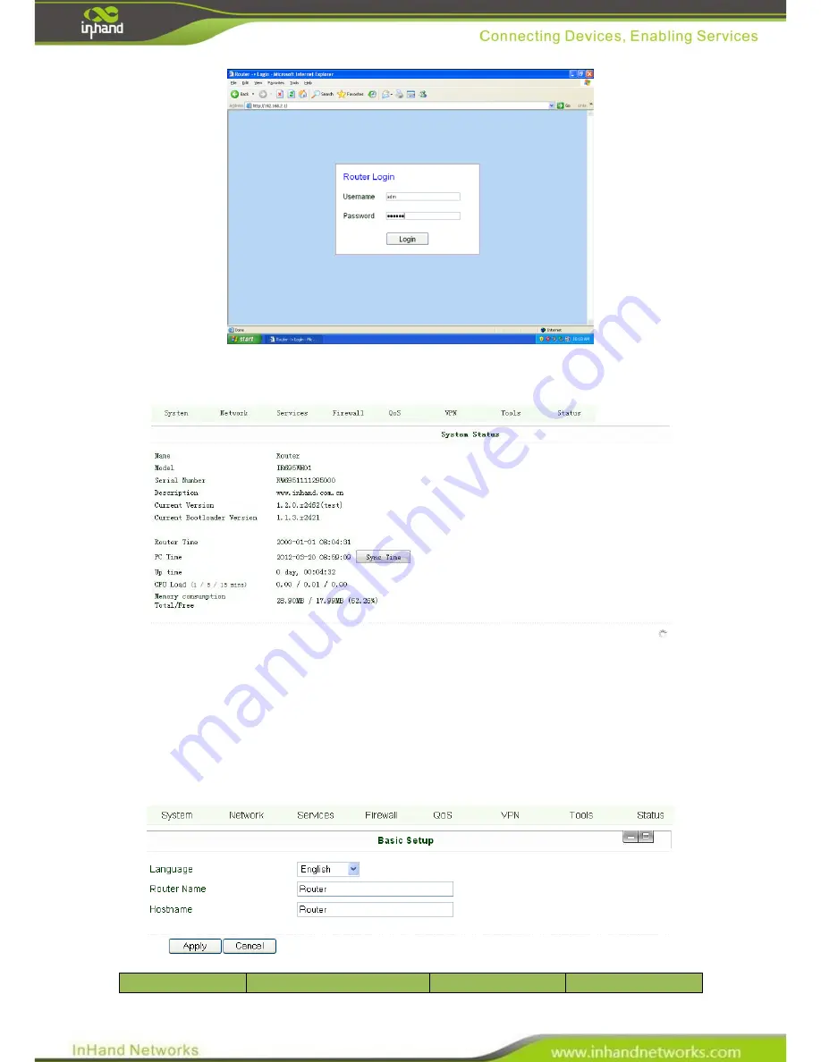 InHand InRouter 6x5 Series Скачать руководство пользователя страница 28