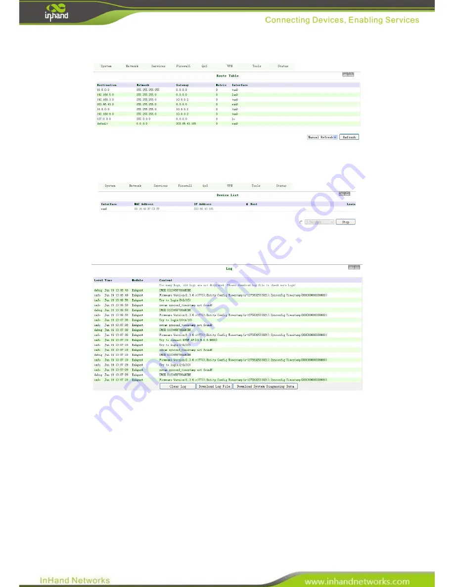 InHand InRouter 6x5 Series Скачать руководство пользователя страница 58