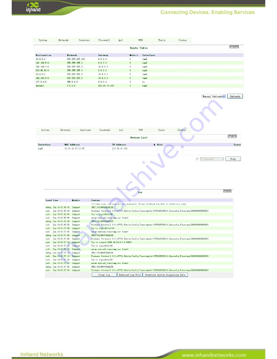 InHand InRouter 700 Series Скачать руководство пользователя страница 58