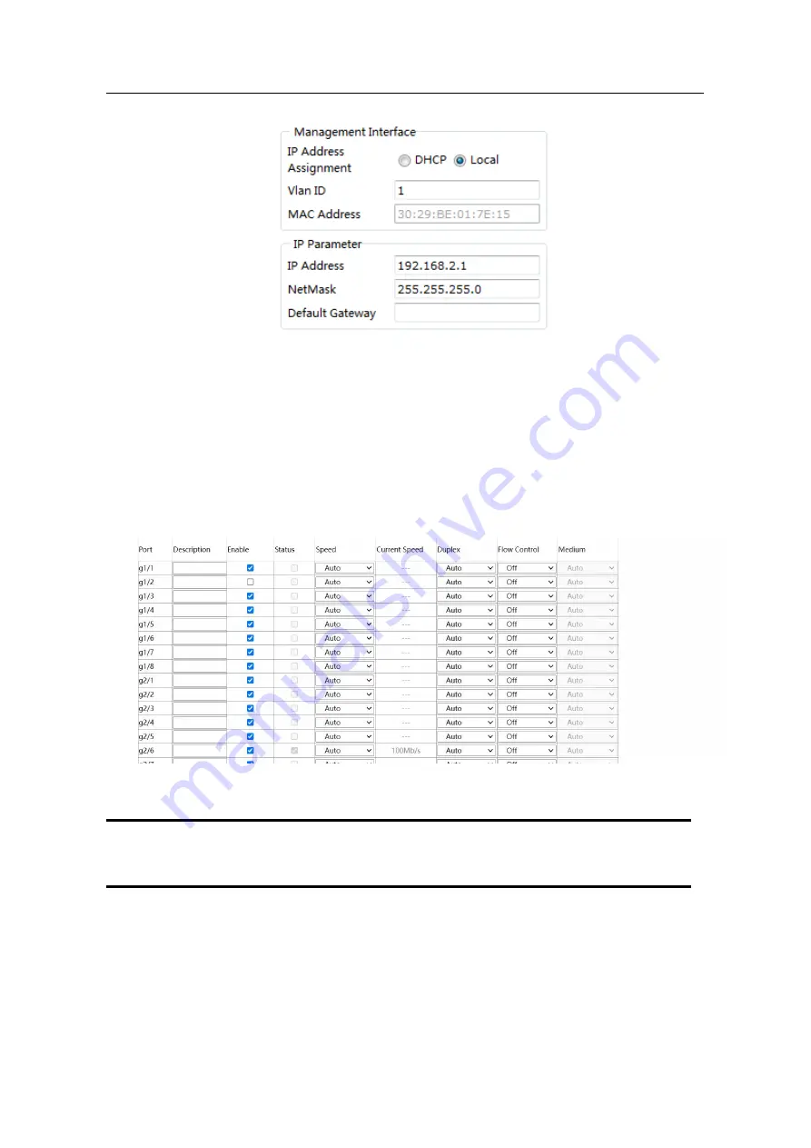 InHand InSwitch ISM-P Series Web Config Manual Download Page 16