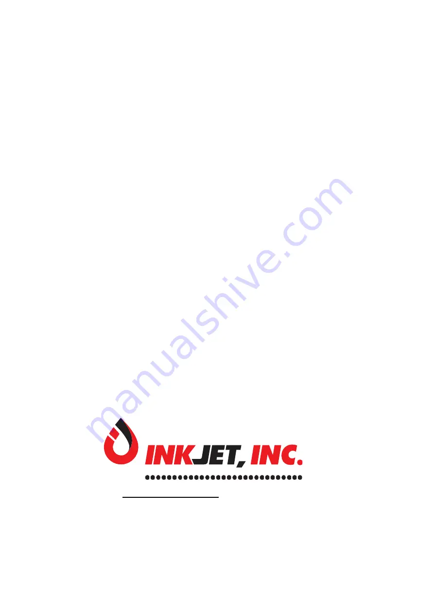 InkJet DuraCode 200 Series Operation Manual Download Page 1