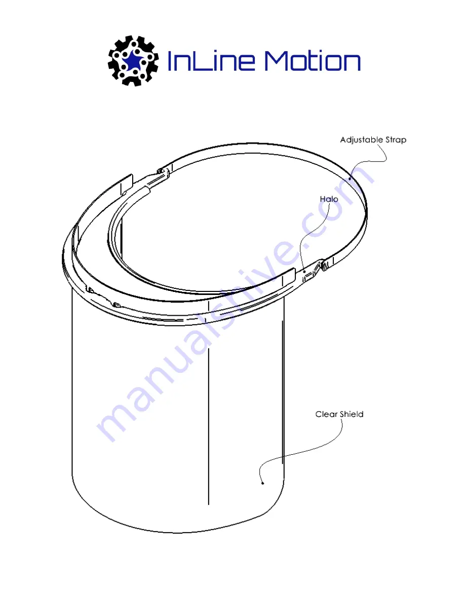 InLine Motion Face Shield Assembly Instructions Manual Download Page 1