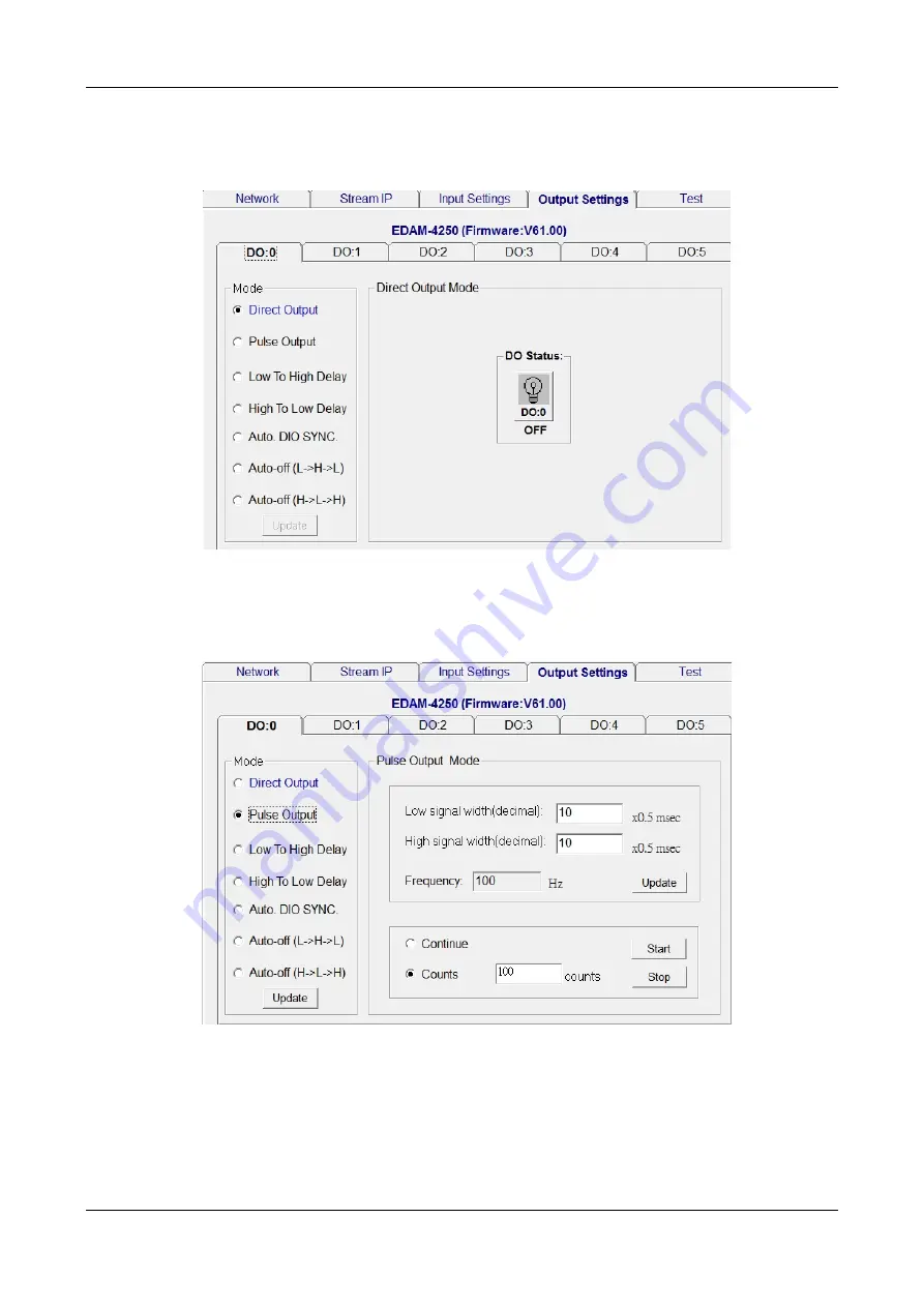 Inlog EDAM-4200 Series User Manual Download Page 45