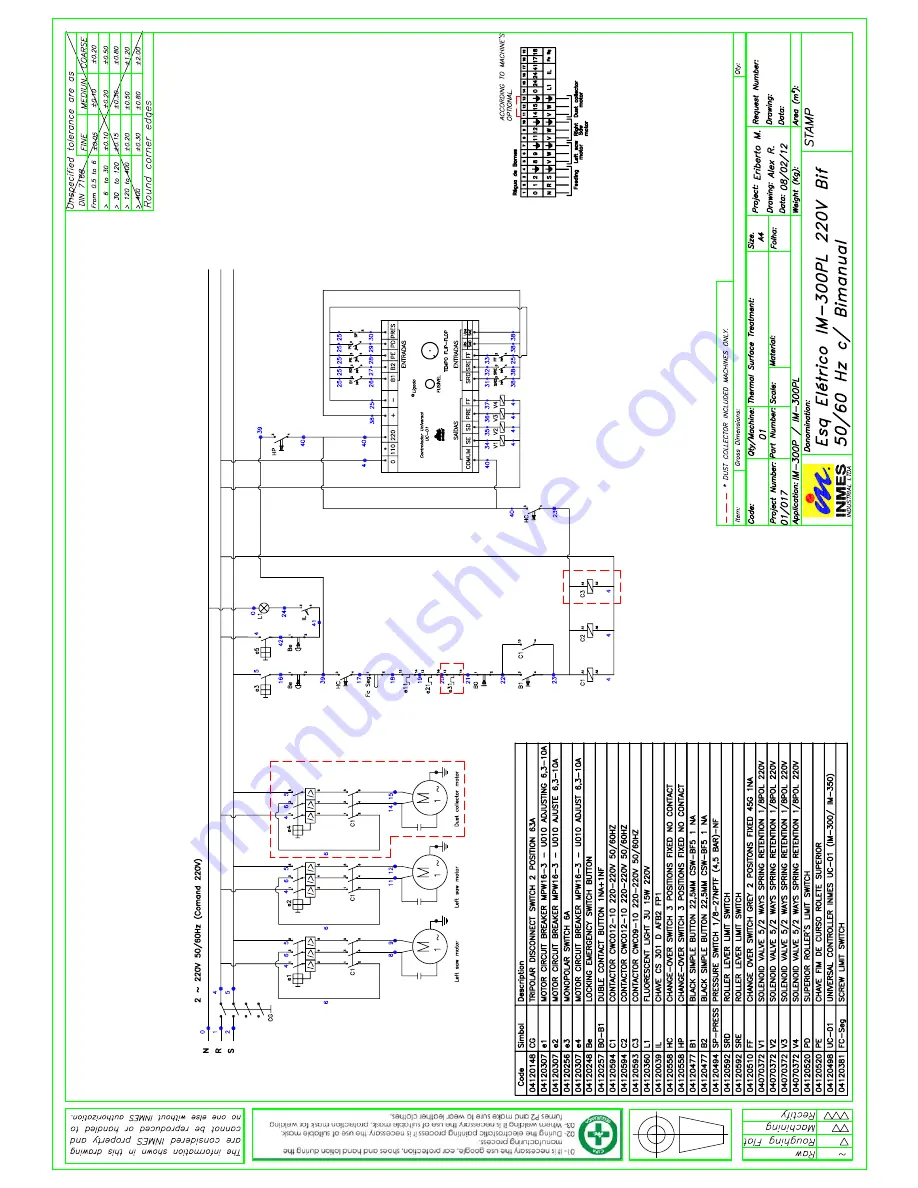 Inmes IM-300PL AL Скачать руководство пользователя страница 42