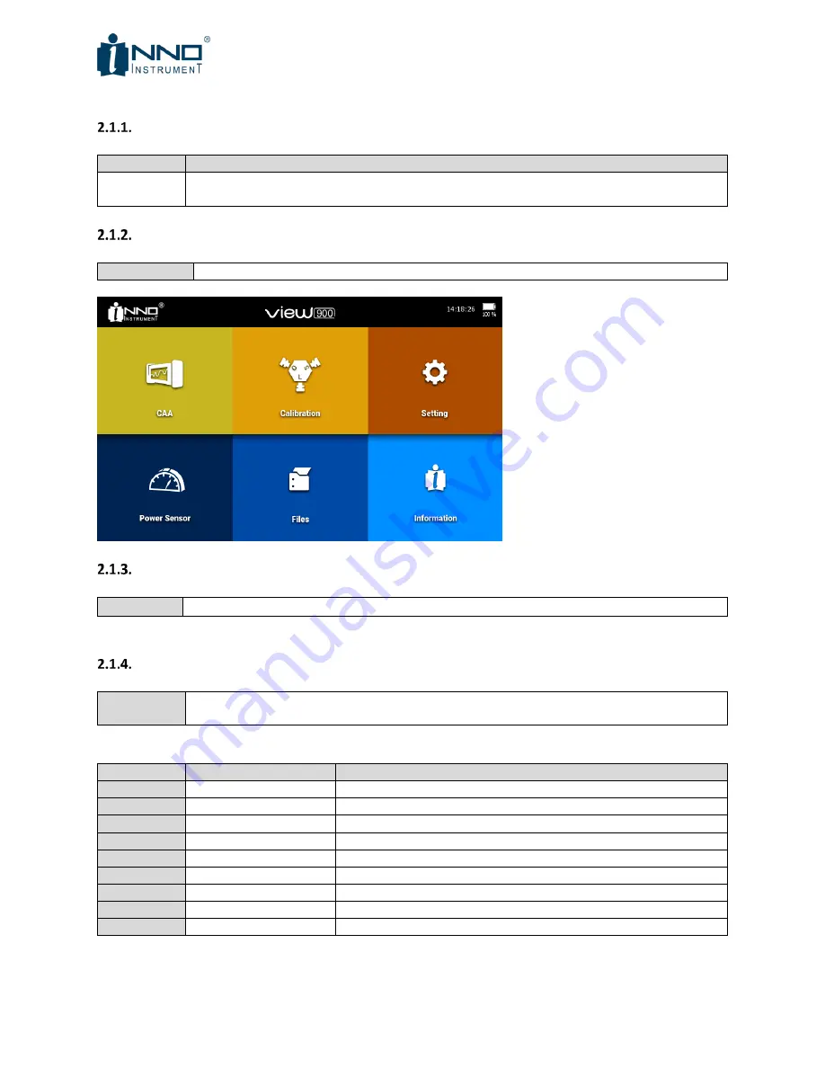 INNO Instrument View 900 Скачать руководство пользователя страница 13