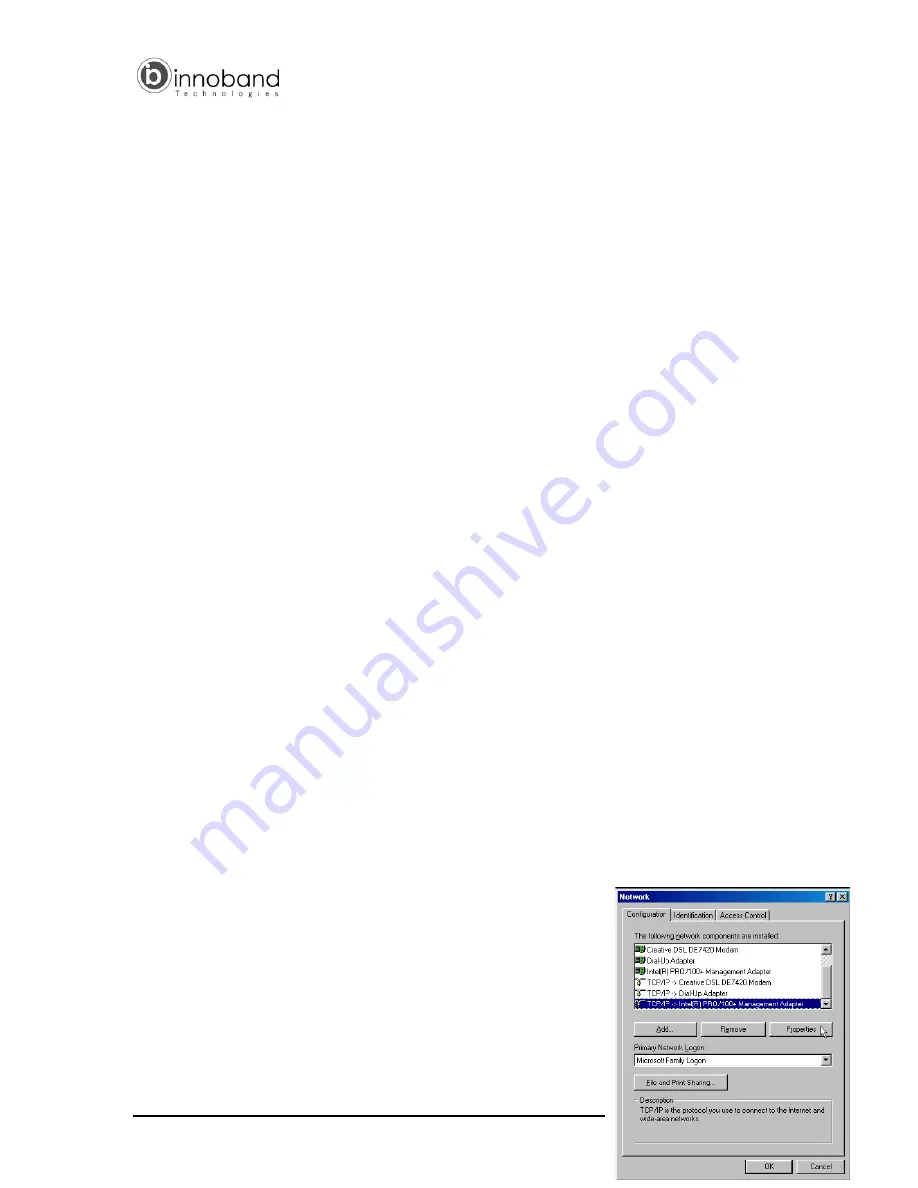 Innoband 8012-G1 User Manual Download Page 40