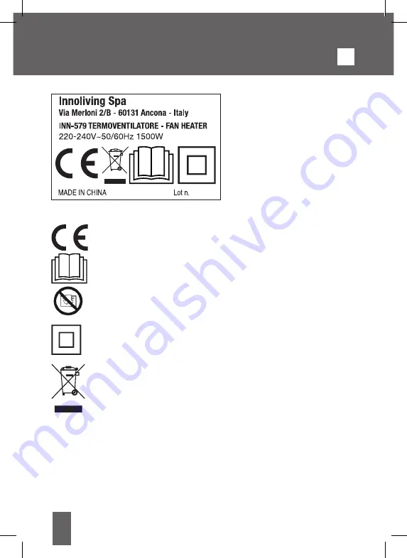 INNOLIVING INN-579 User Manual Download Page 8