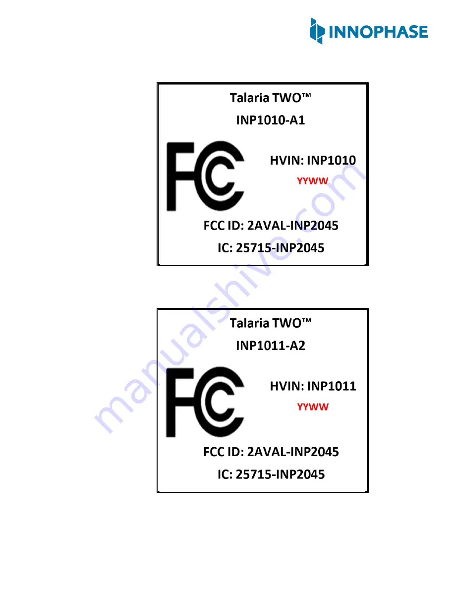 Innophase Talaria TWO INP3010 User Manual Download Page 26