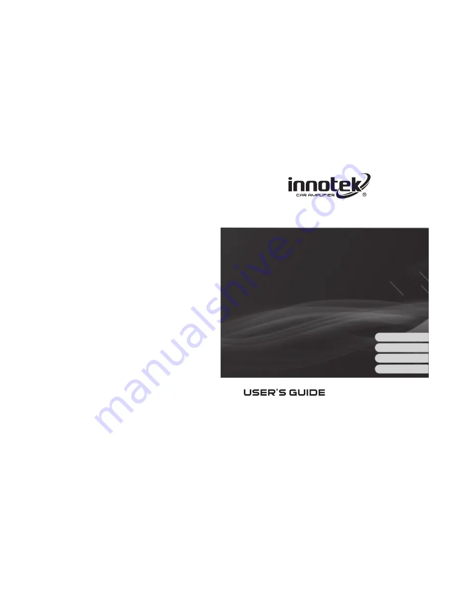 Innotek QA-D600 User Manual Download Page 1