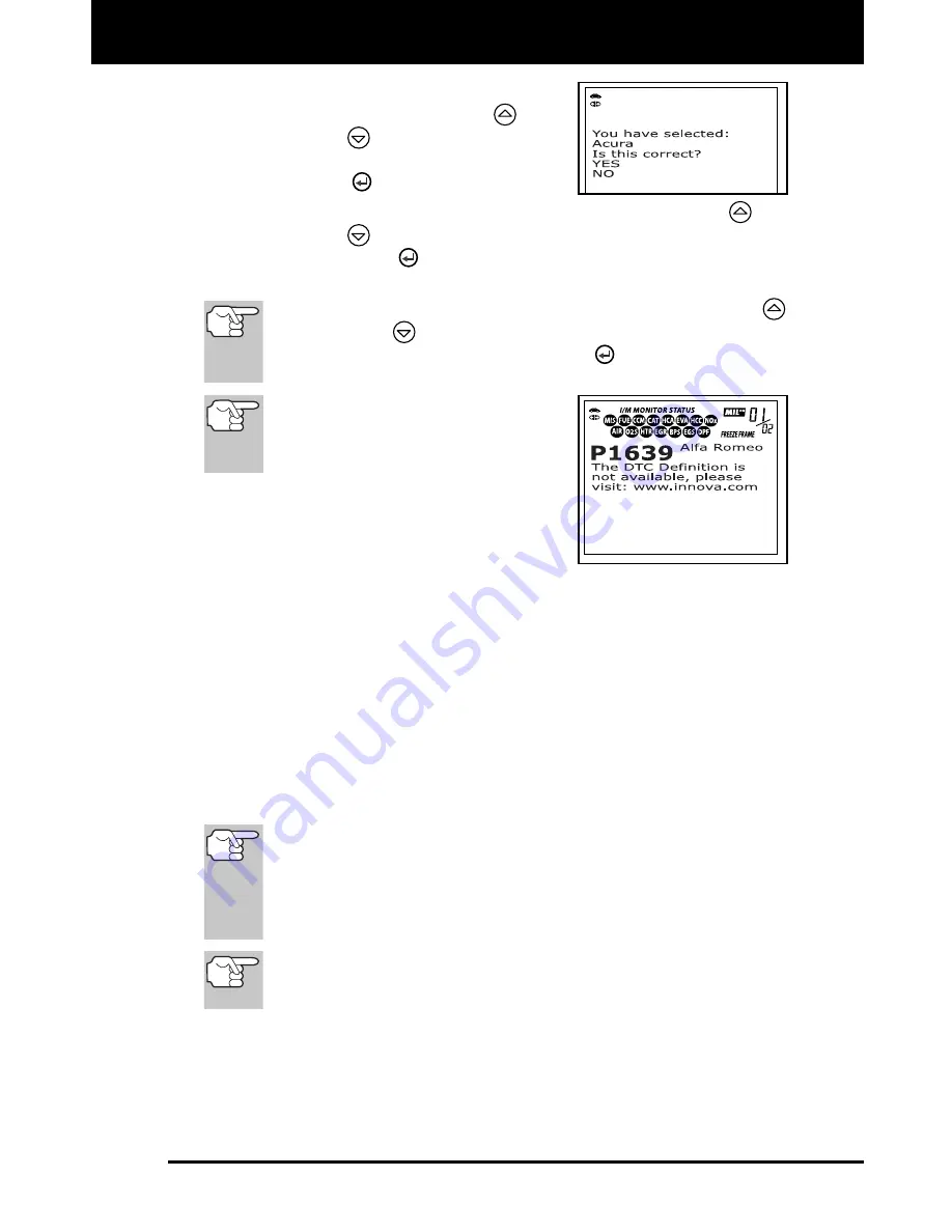 Innova 3120d Owner'S Manual Download Page 39