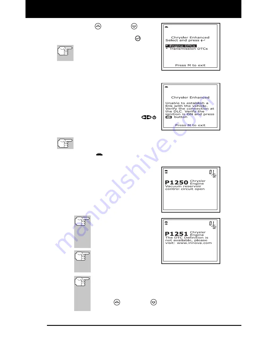 Innova 3120d Owner'S Manual Download Page 42