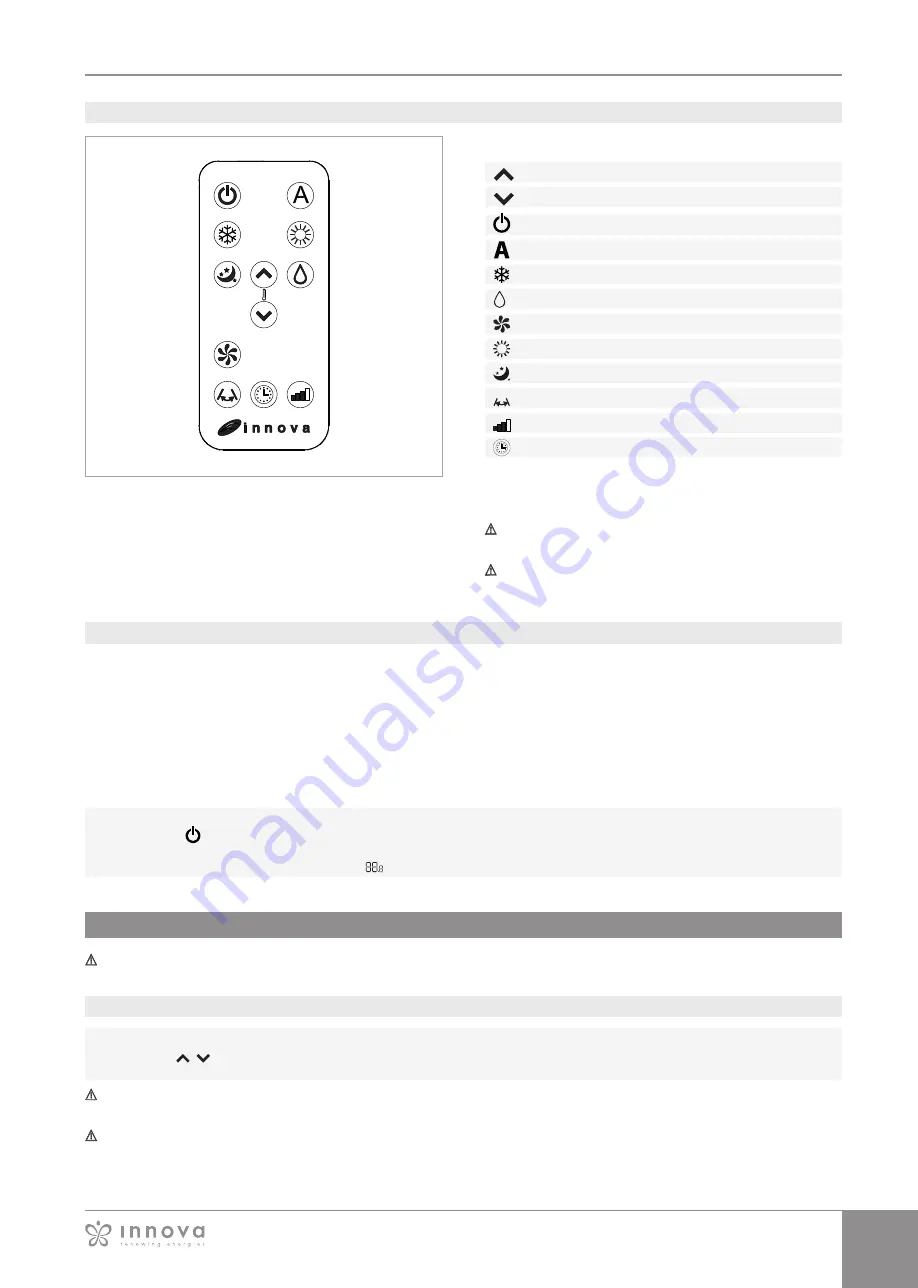 Innova Filomuro SLW 400 Installation And User Manual Download Page 25