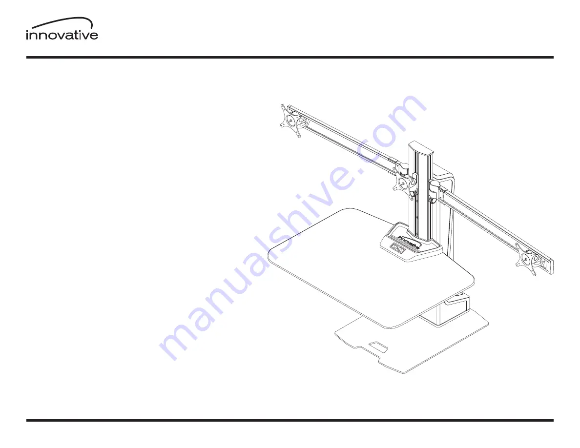 Innovative Winston-E Workstation Triple WNSTE-3 Скачать руководство пользователя страница 2