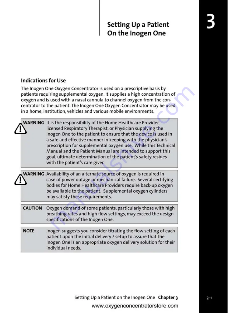 Inogen One Technical Manual Download Page 8