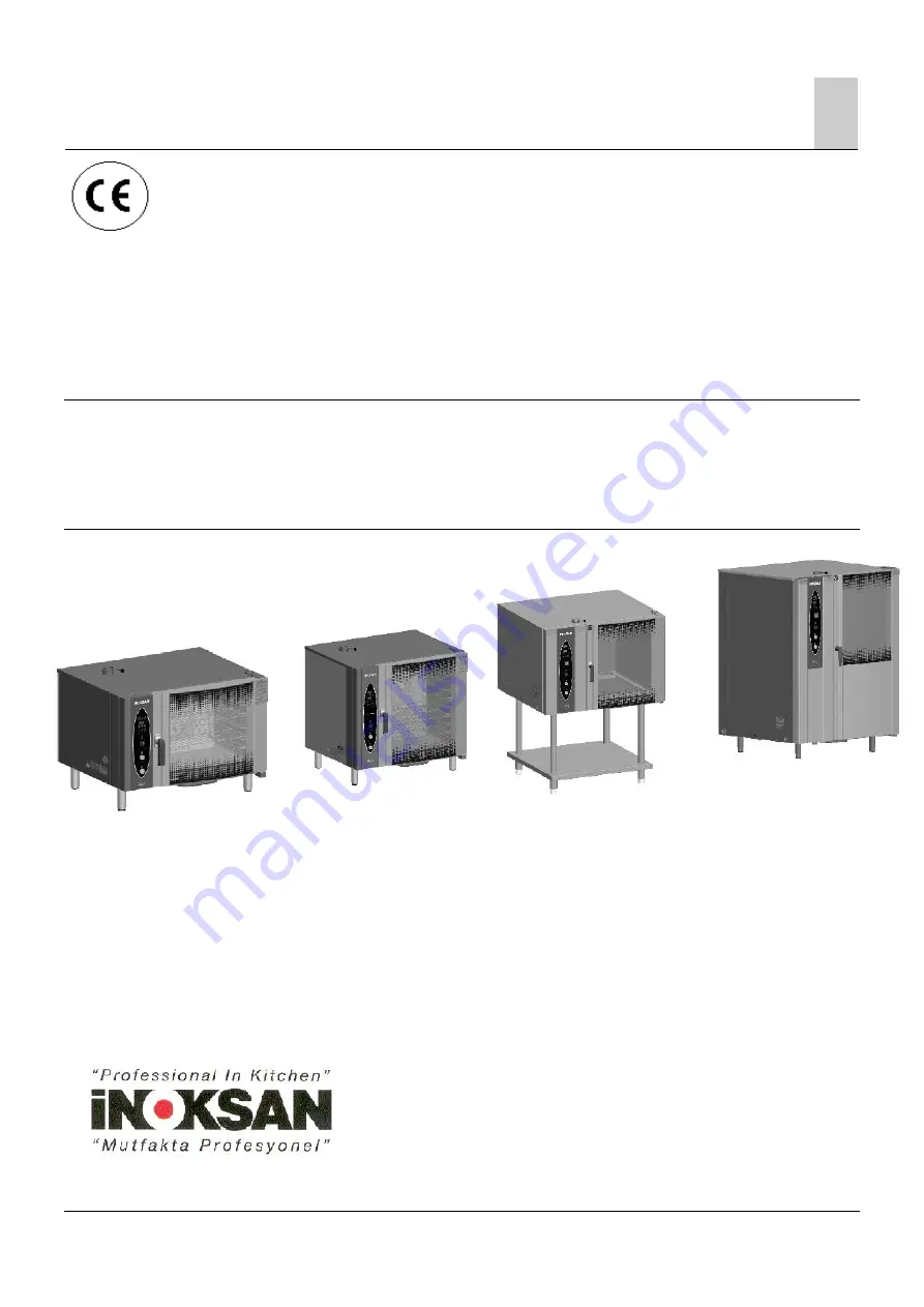 Inoksan FKE 220 Instruction Manual Download Page 1