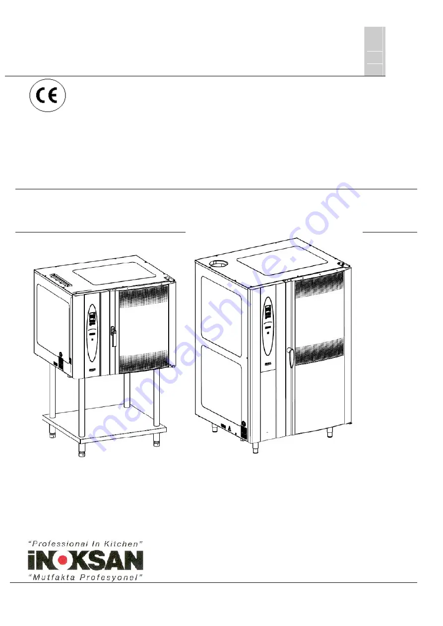 Inoksan FKG022E Instruction Manual Download Page 1