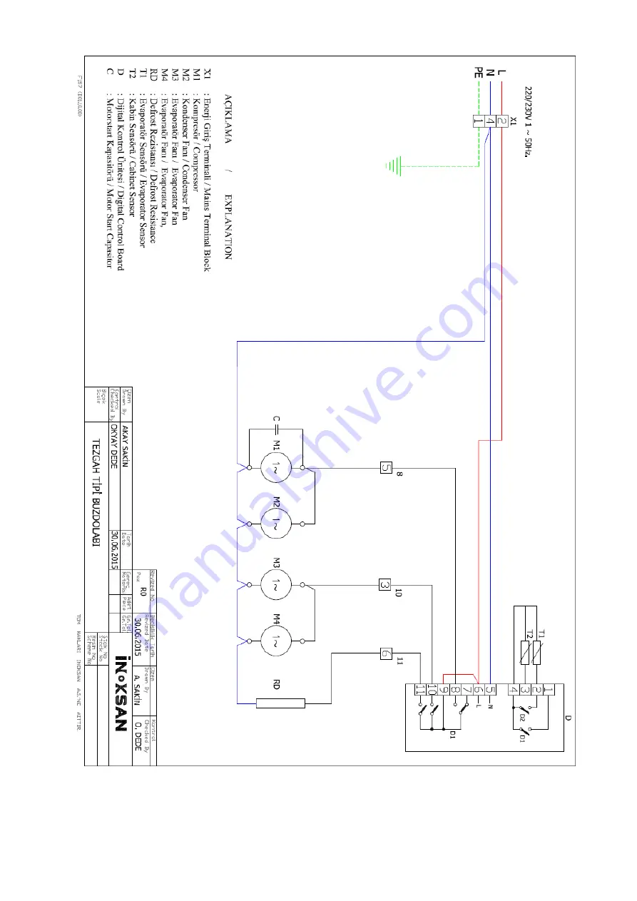 Inoksan INO-SBS140/S Instruction Manual Download Page 24