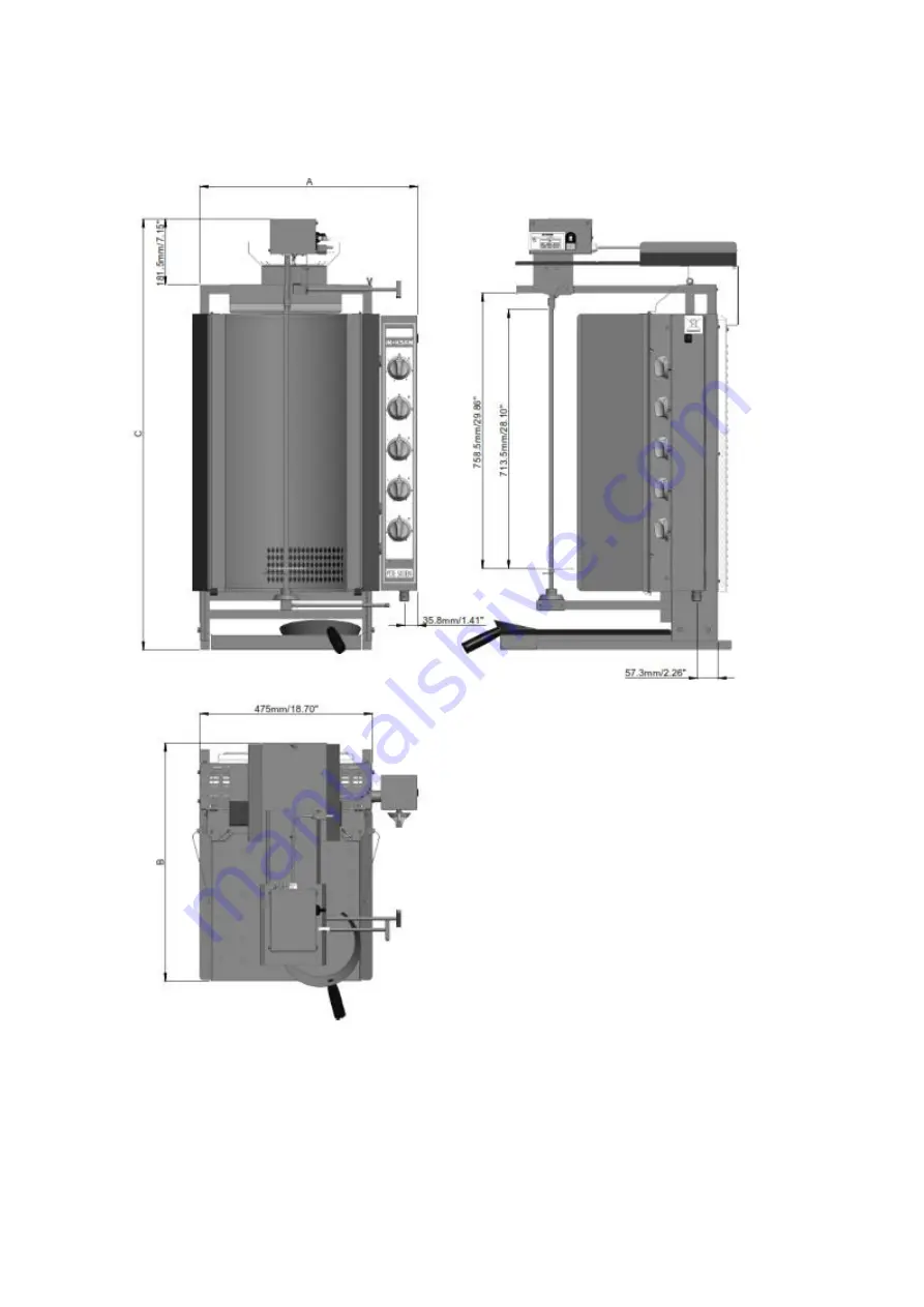 Inoksan PDE303EN Instruction Manual Download Page 3