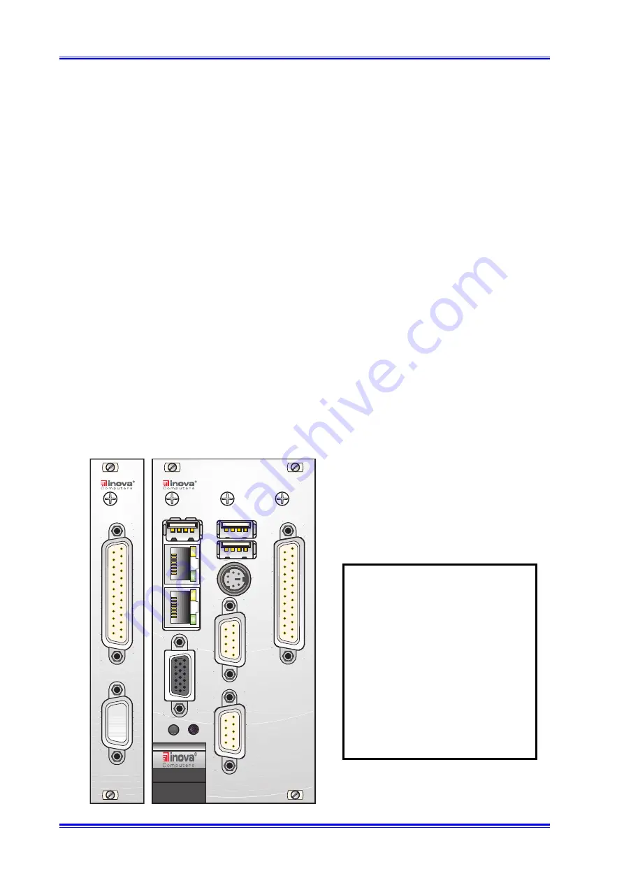 Inova ICP-CM User Manual Download Page 68