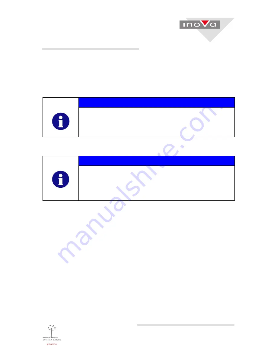 Inova SV 125 Operating Manual Download Page 89