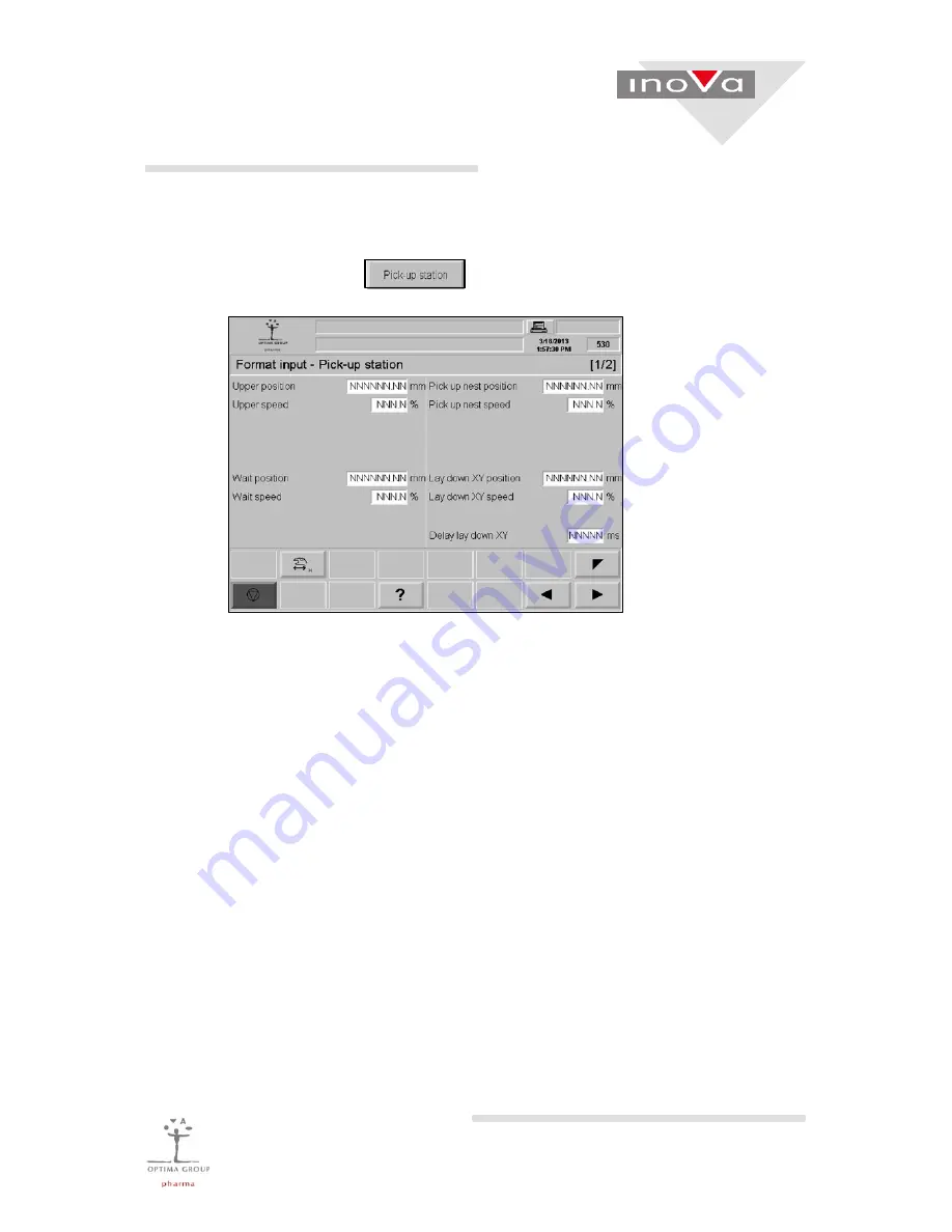 Inova SV 125 Operating Manual Download Page 149