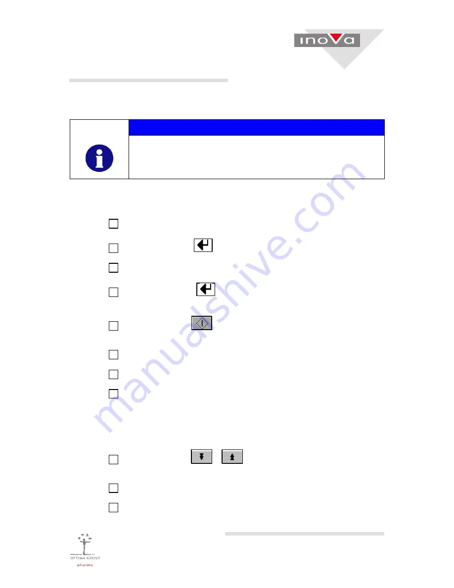 Inova SV 125 Operating Manual Download Page 239