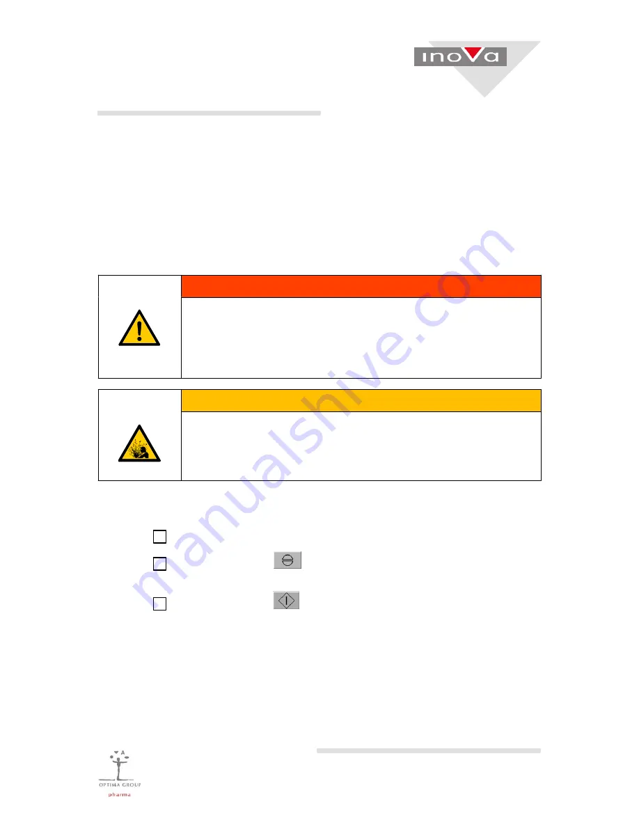 Inova SV 125 Operating Manual Download Page 335