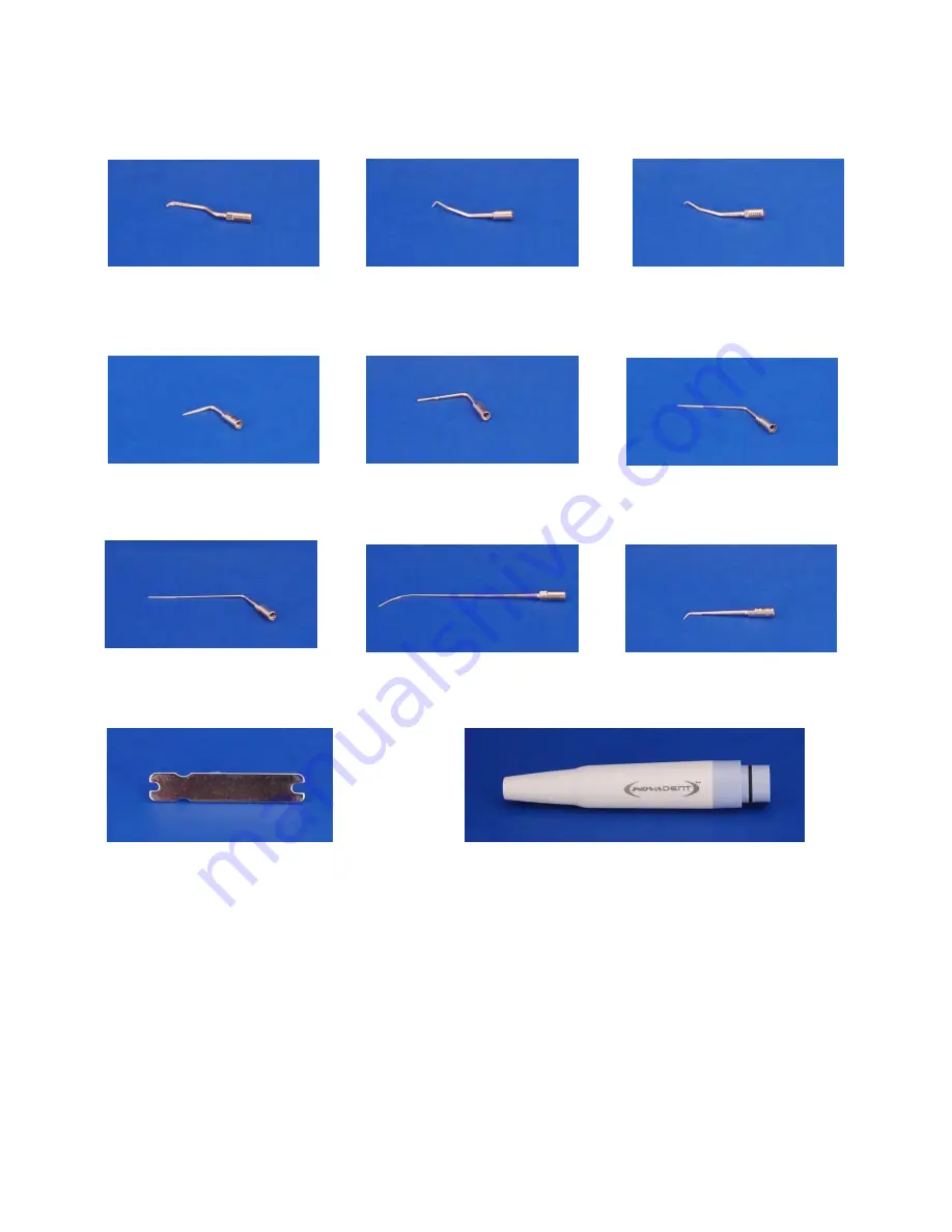 Inovadent Veterinary Dental Cart Instruction Manual Download Page 27