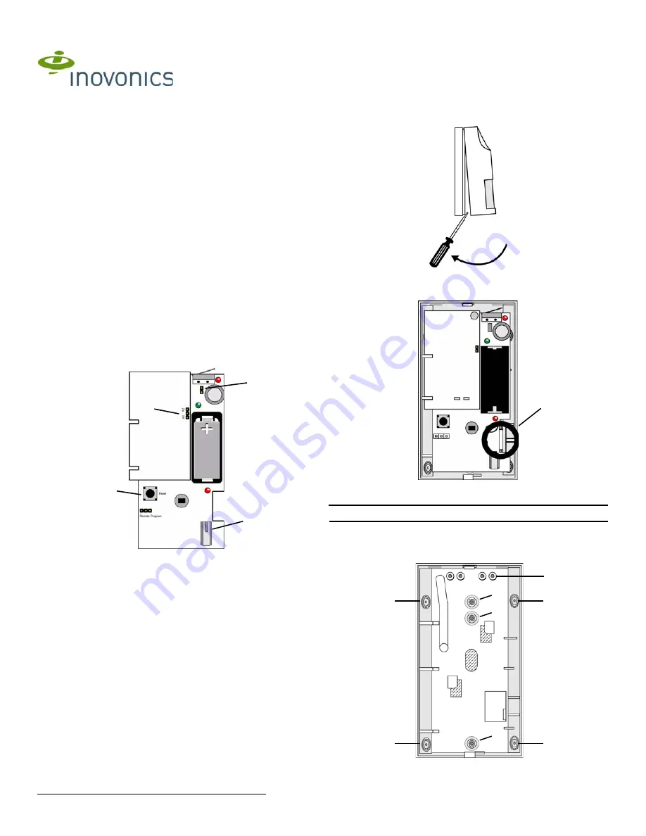 Inovonics EchoStream EN1262 Installation And Operation Manual Download Page 1