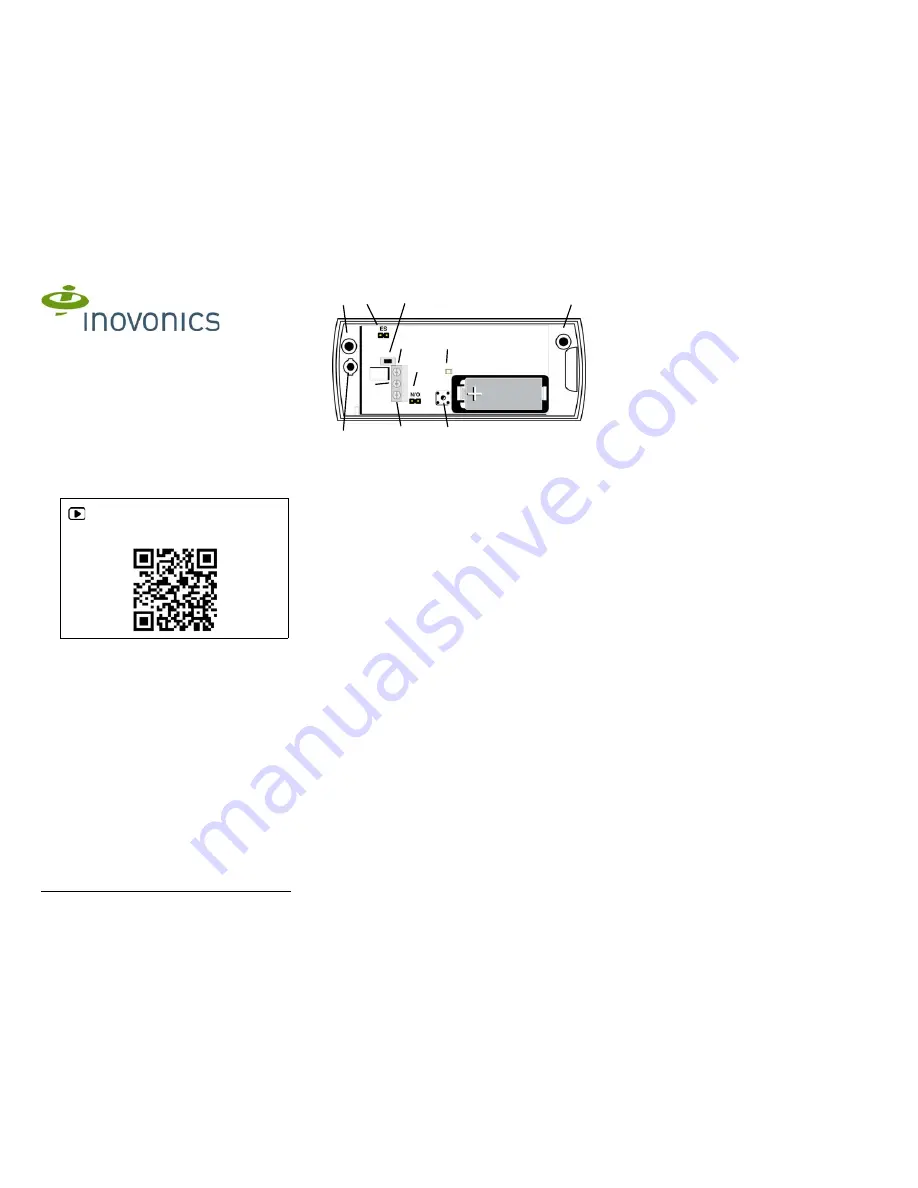 Inovonics EE1216 Installation Instructions Manual Download Page 1