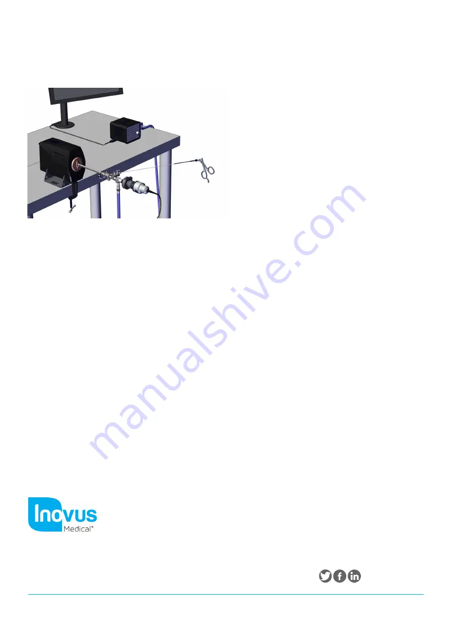 Inovus Medical bozzini Hysteroscopy Setup Manual Download Page 12