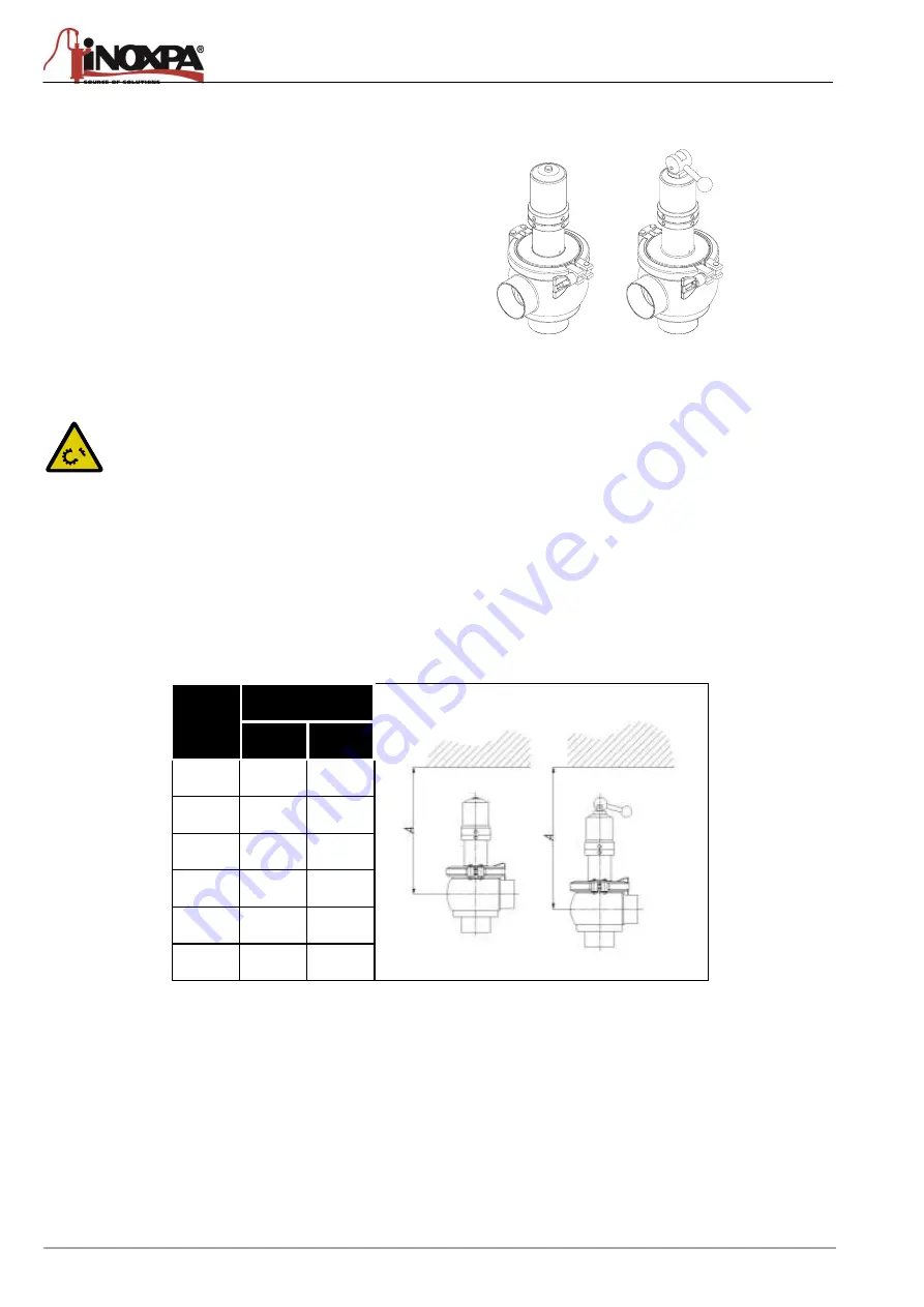 INOXPA 74700 Installation, Service And Maintenance Instructions Download Page 8