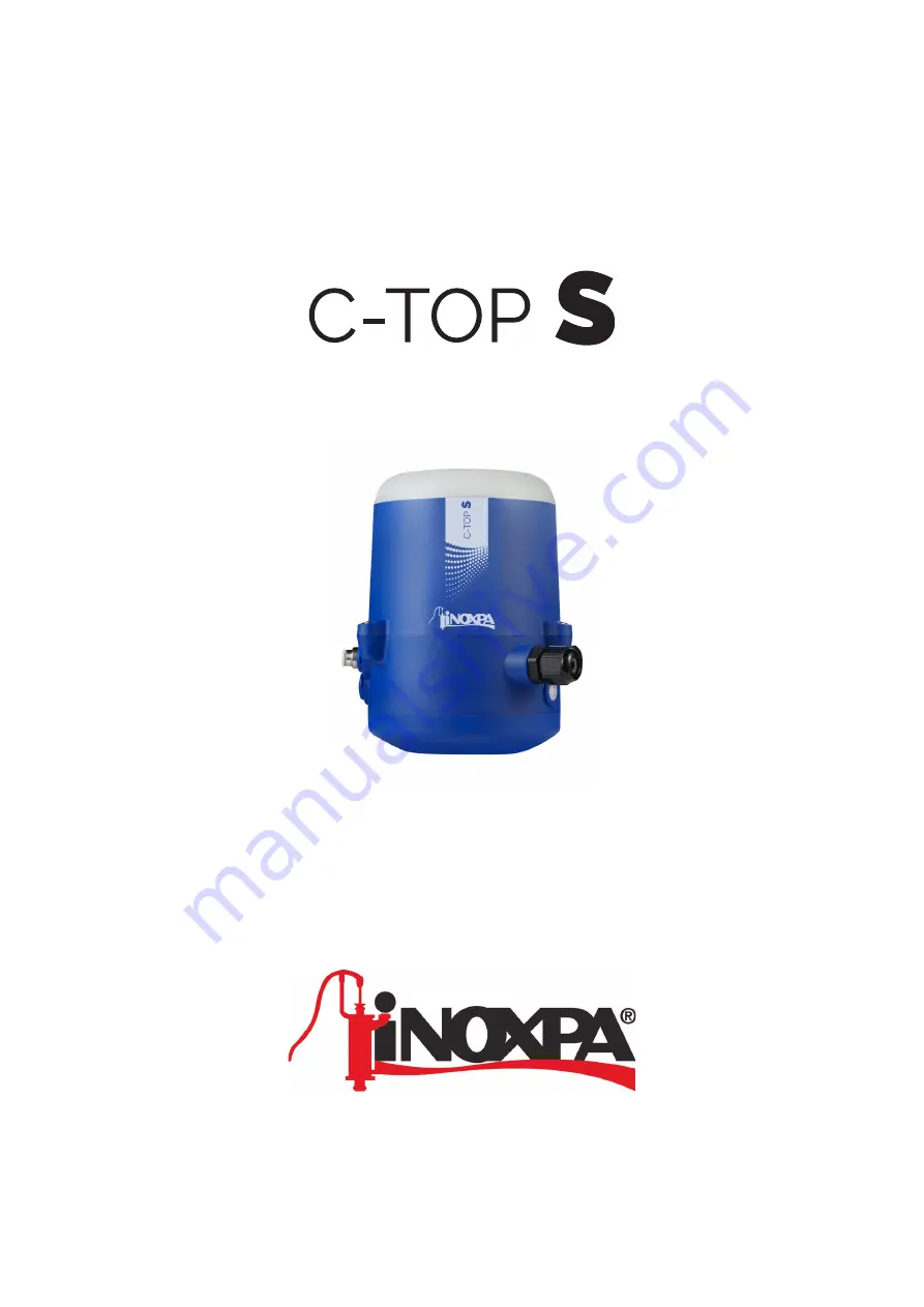 INOXPA C-TOP S Installation, Service And Maintenance Instructions Download Page 1