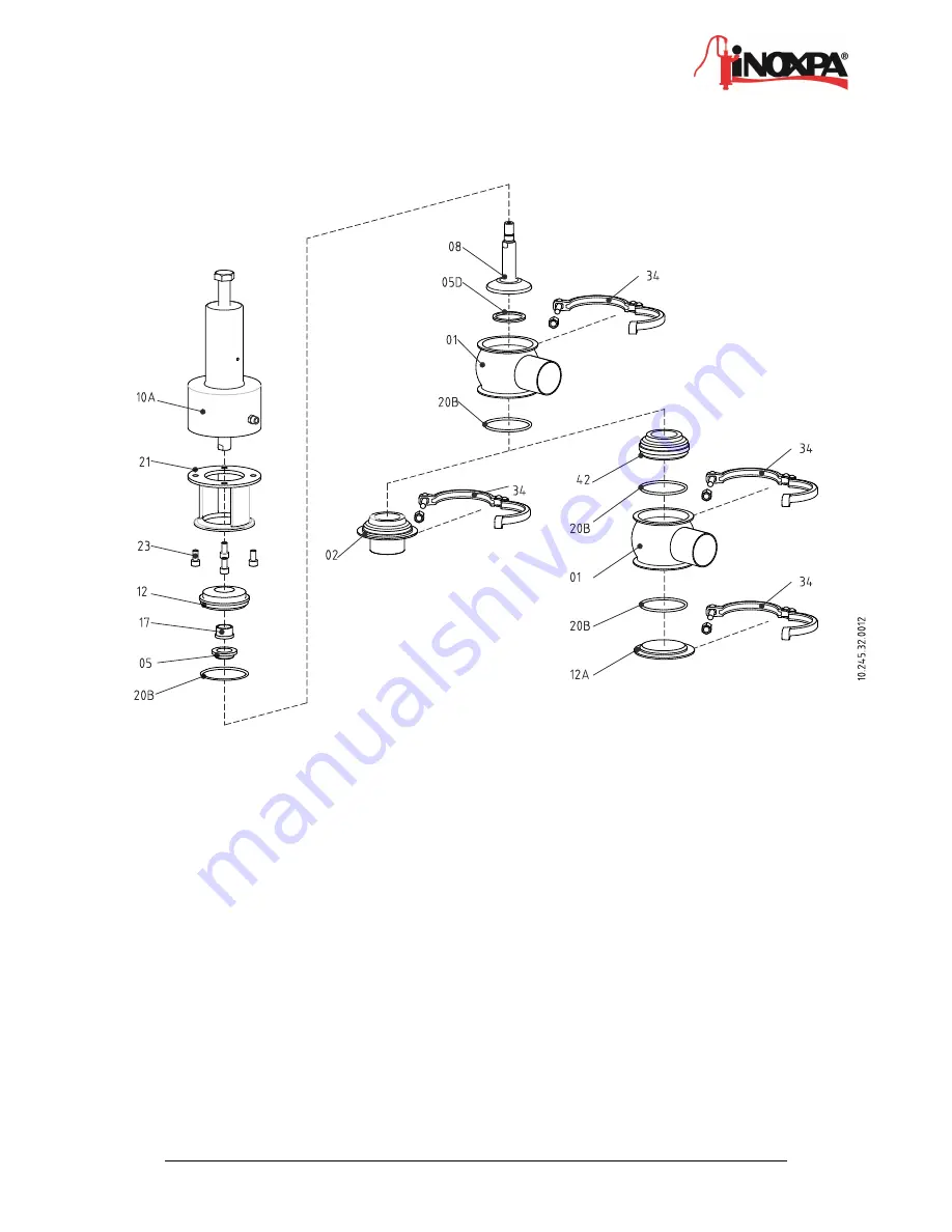 INOXPA INNOVA J Installation, Service & Maintenance Manual Download Page 23