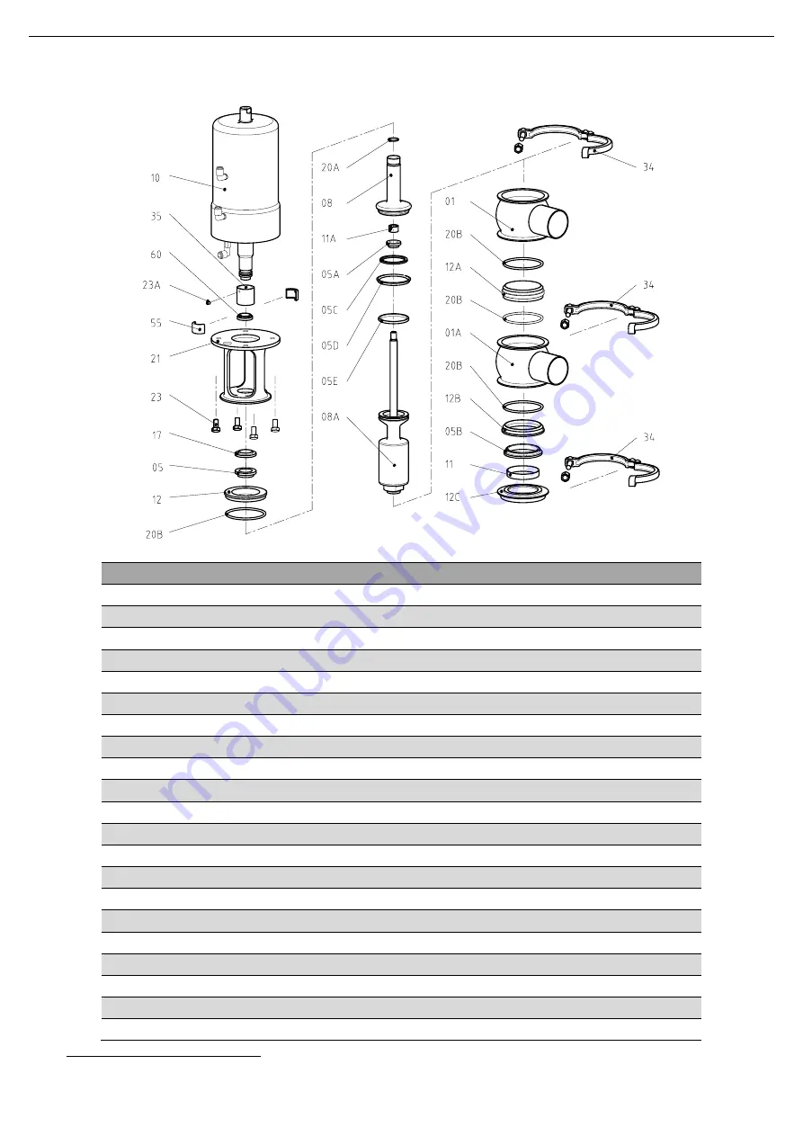 INOXPA INNOVA P Series Installation, Service And Maintenance Instructions Download Page 22