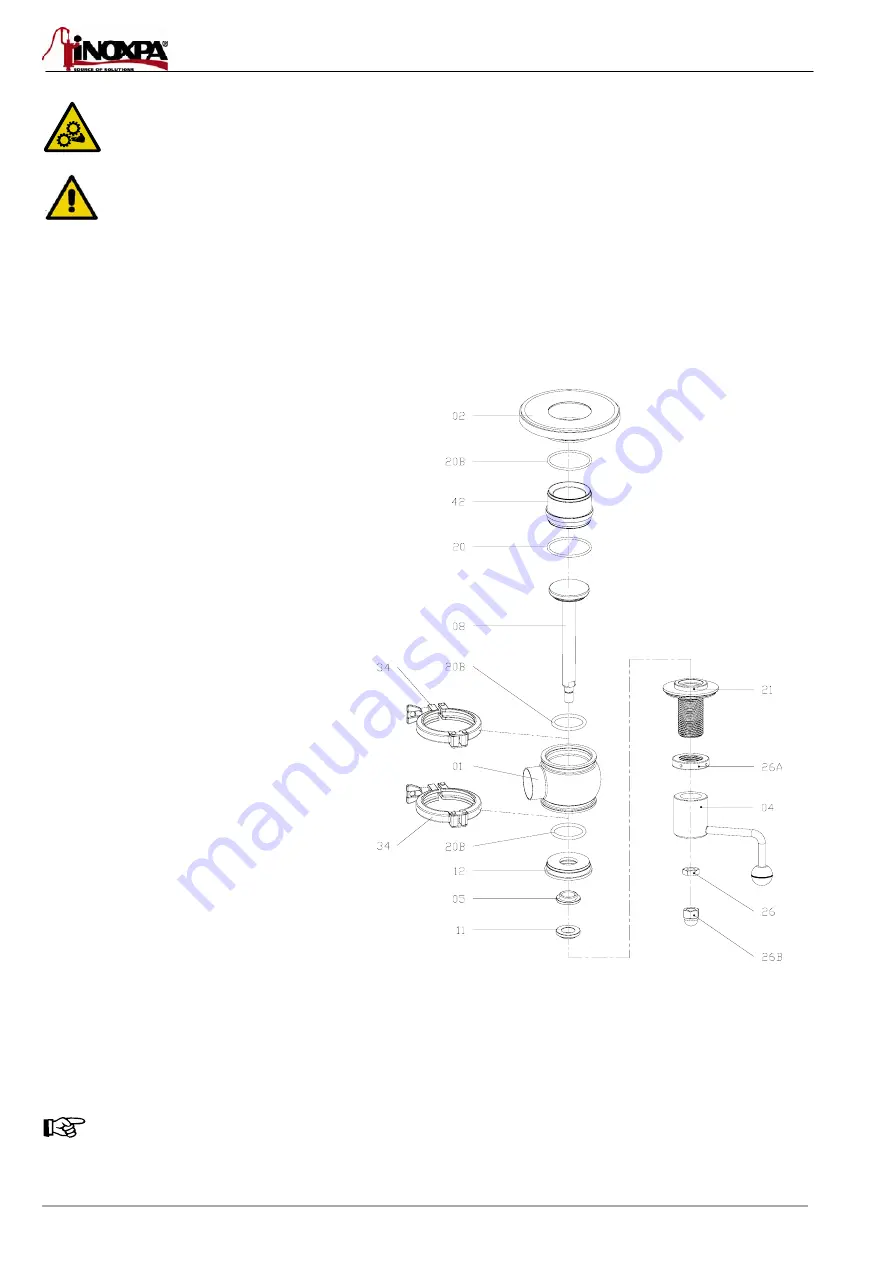 INOXPA KE Installation, Service And Maintenance Instructions Download Page 18