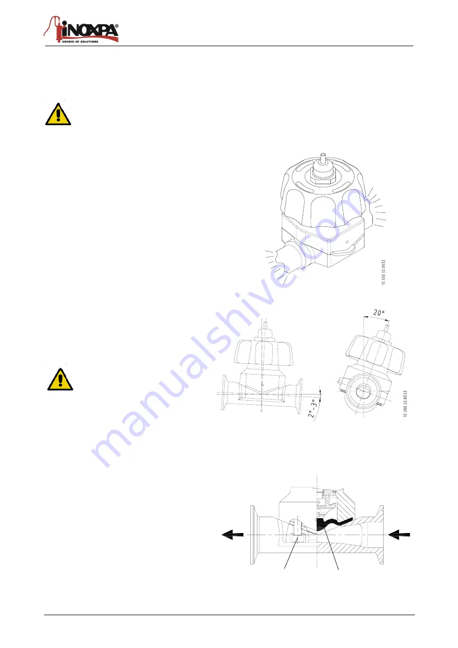 INOXPA VEEVALV Installation, Service And Maintenance Instructions Download Page 9