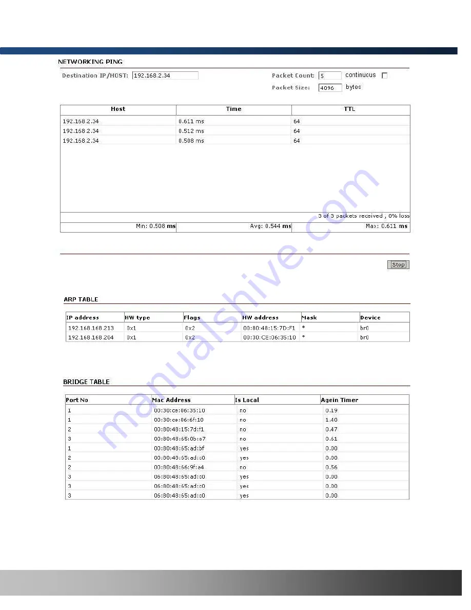 Inscape Data AirEther BR3000 Series User Manual Download Page 48