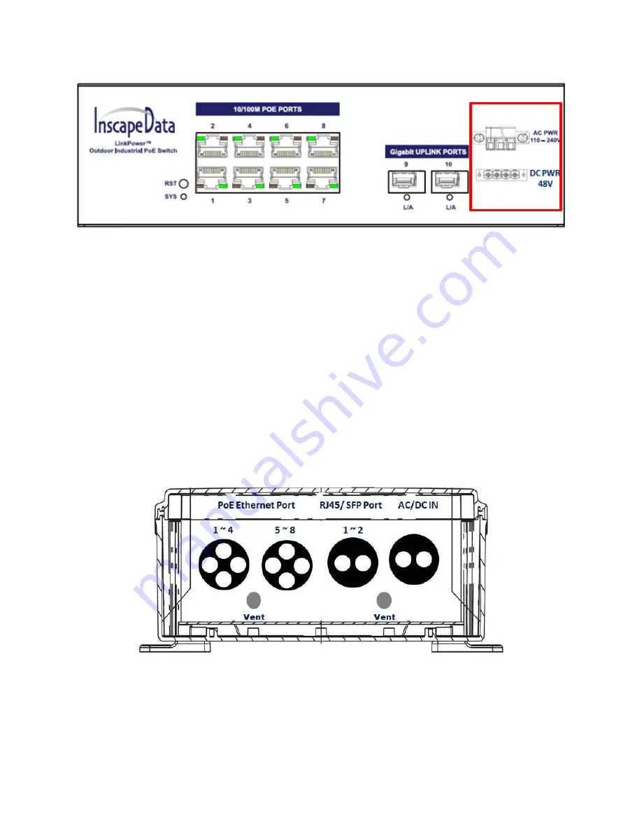 Inscape Data Link Power LPS2802-T1 Series Скачать руководство пользователя страница 10