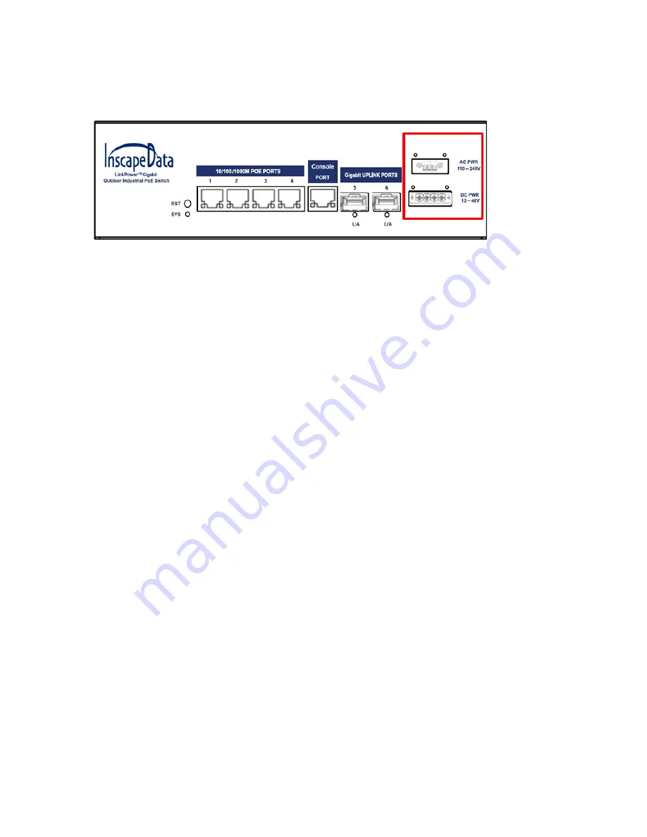 Inscape Data Link Power LPS3400ATMP-T1 User Manual Download Page 10