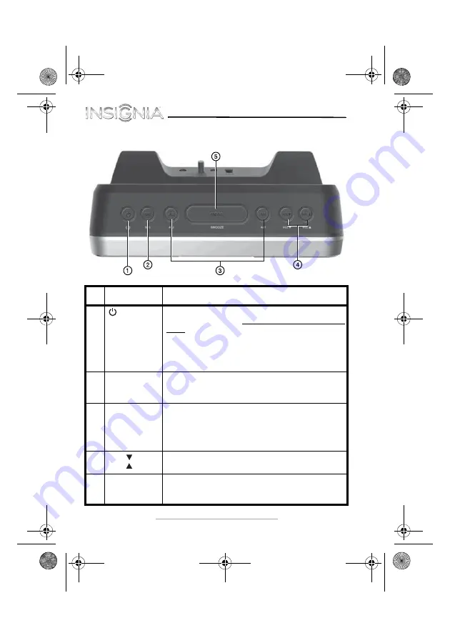 Insignia Insignia Narrator NS-CLHD01 Скачать руководство пользователя страница 8