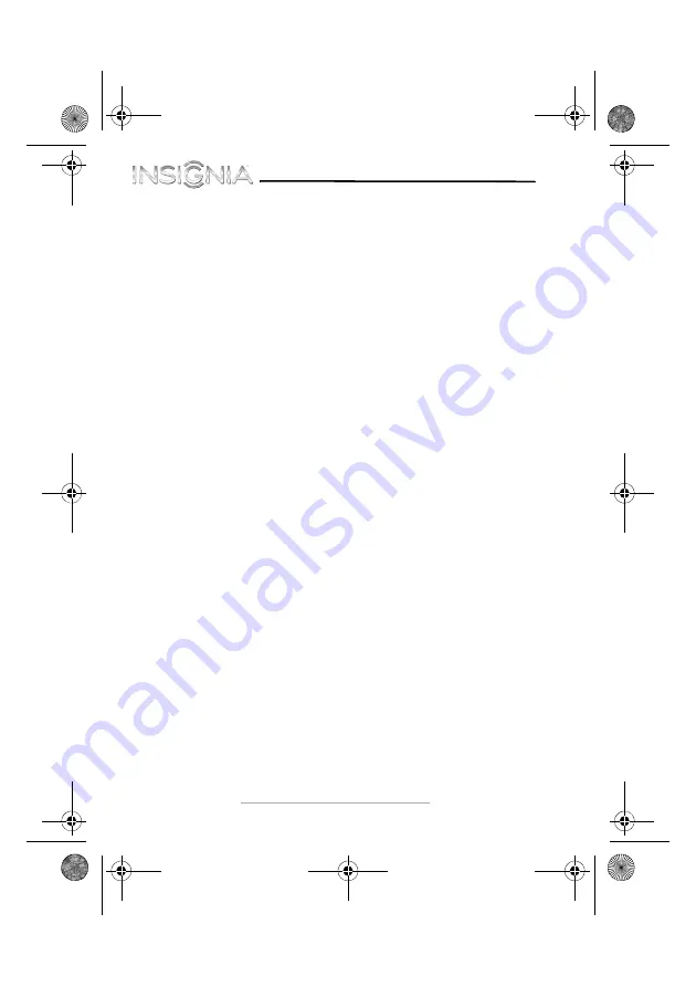 Insignia Insignia Narrator NS-CLHD01 Скачать руководство пользователя страница 50