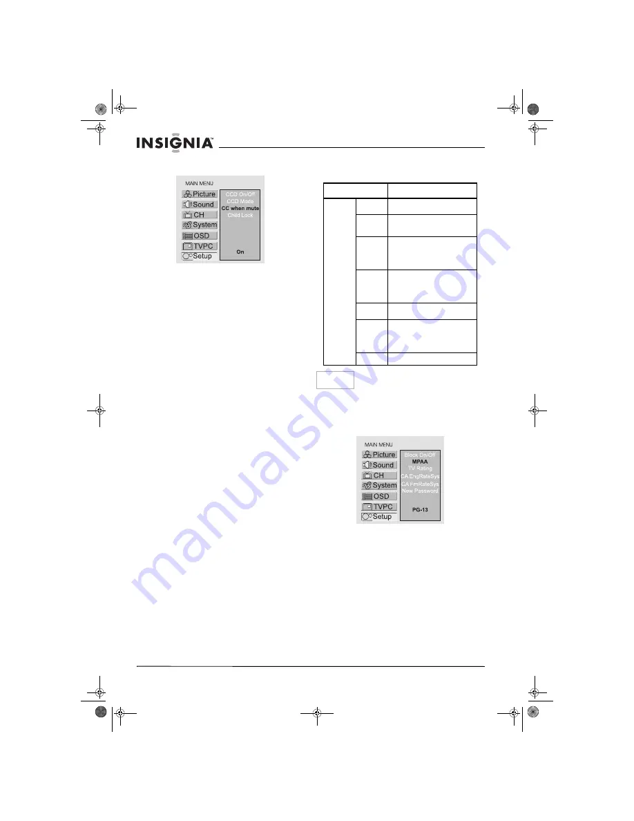 Insignia IS-LCDTV32 User Manual Download Page 96